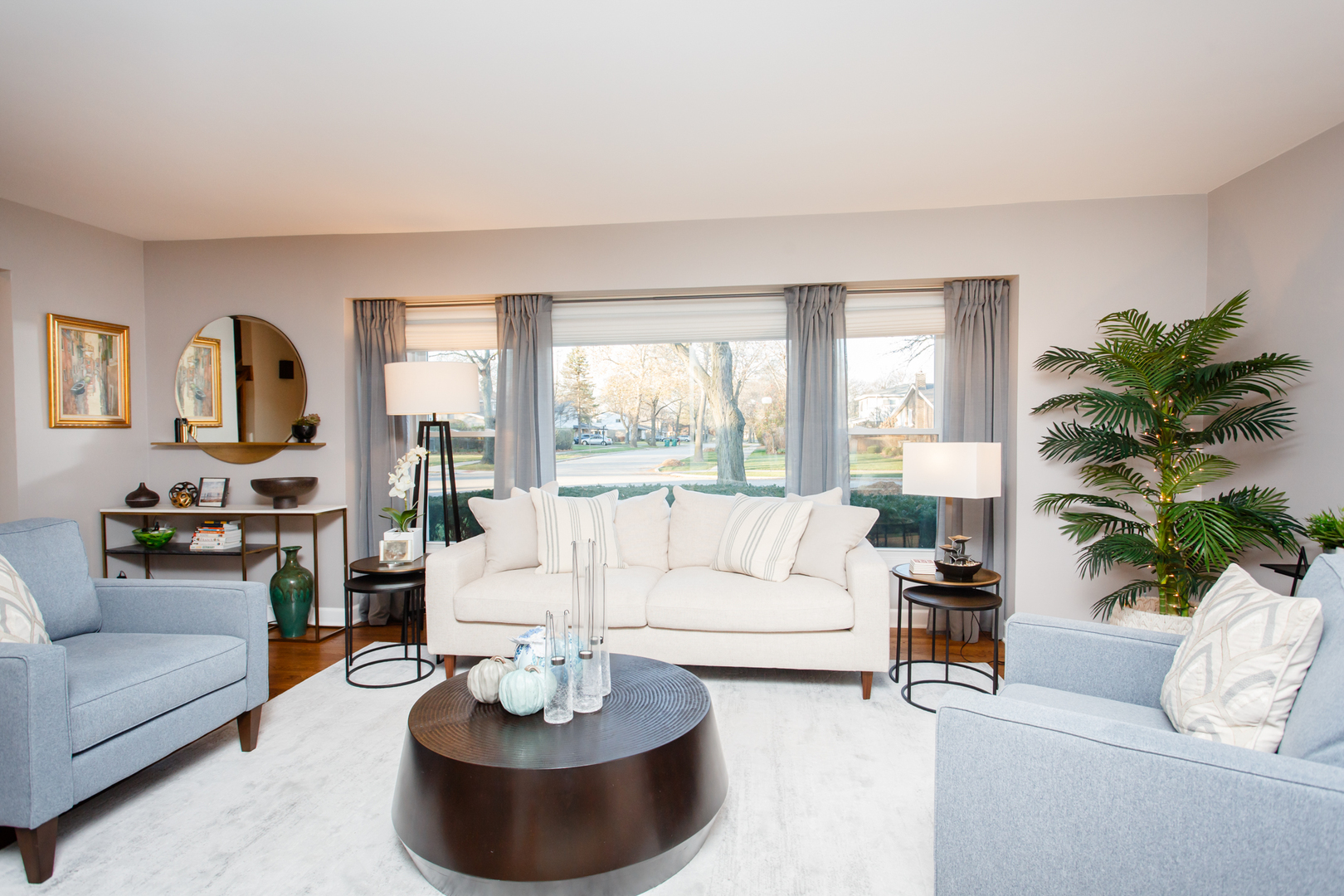 25 Mulberry Road Deerfield, IL 60015 - Photo 8 of 63 a living room with furniture and a large window