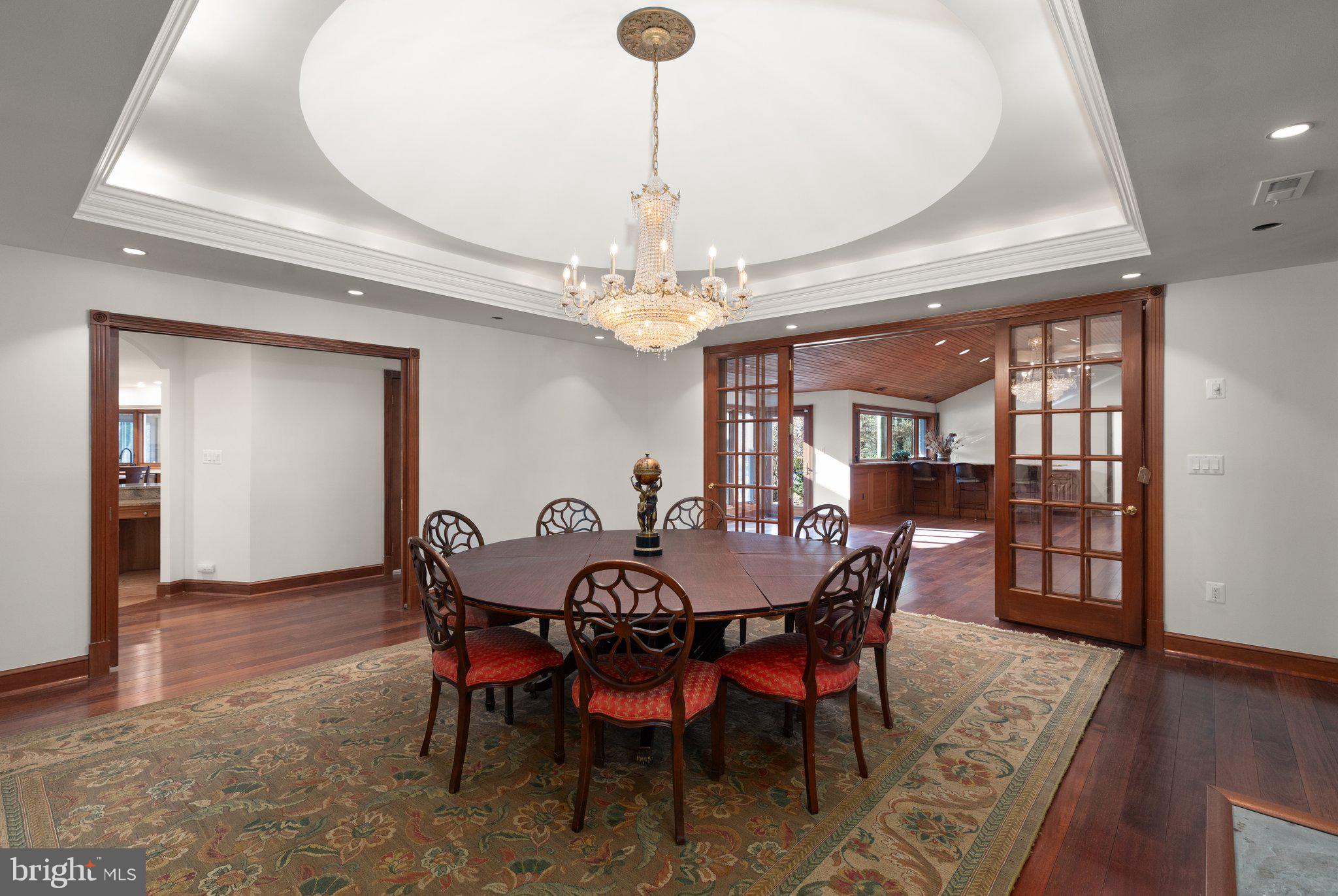 10810 Baronet Road Owings Mills, MD 21117 - Photo 37 of 83 a view of a dining room with furniture and wooden floor