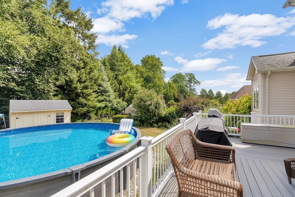 46 Radisson Lane Westfield, MA 01085 - Photo 40 of 40 a view of a chairs and table on the deck