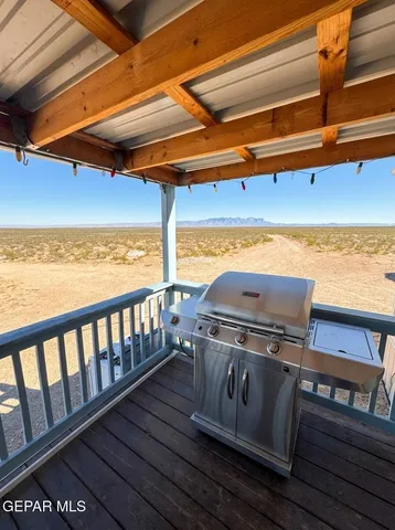 a view of a ocean from a balcony
