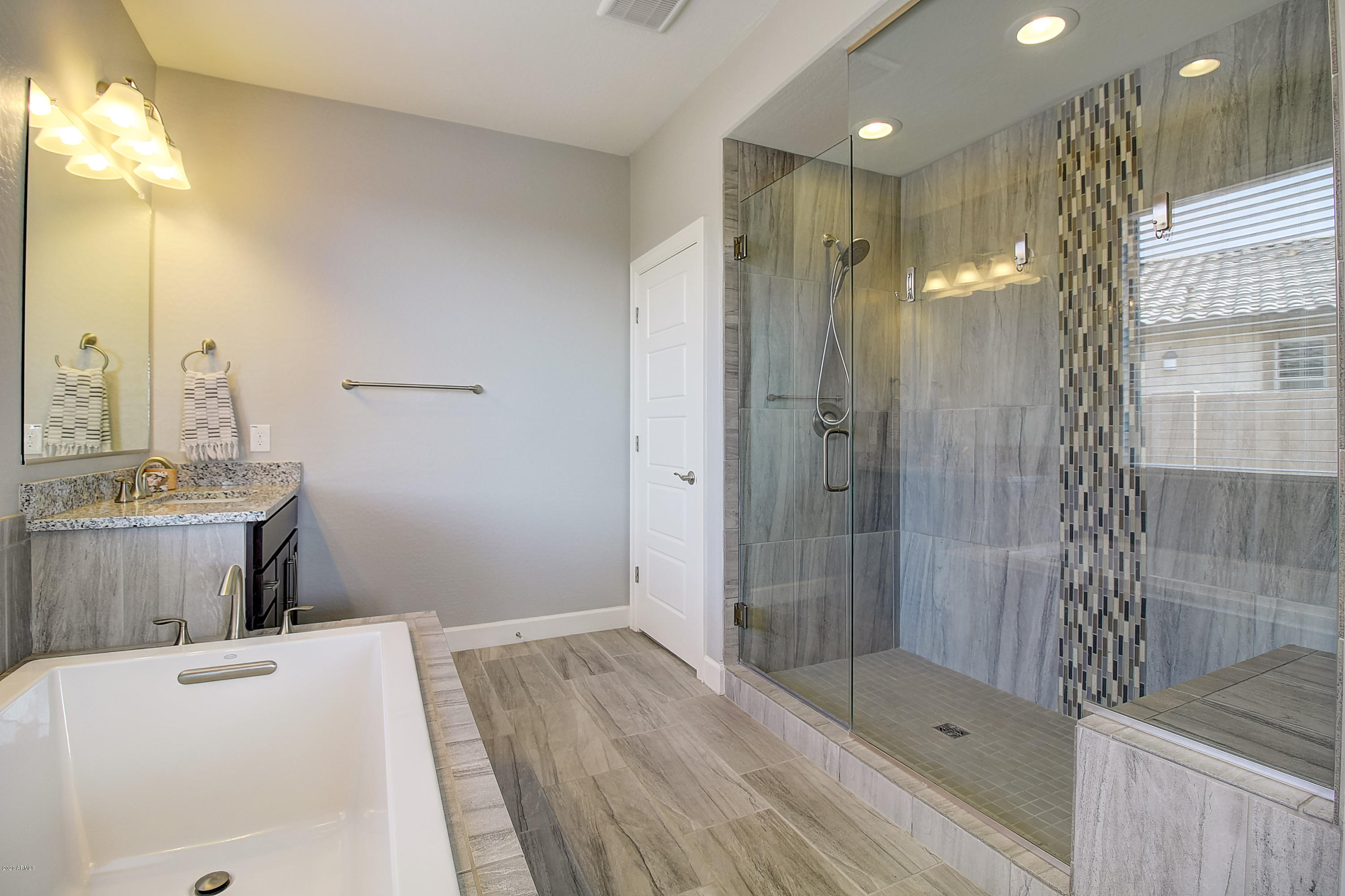 18285 West Tecoma Road Goodyear, AZ 85338 - Photo 20 of 60 Oversized Tile Shower