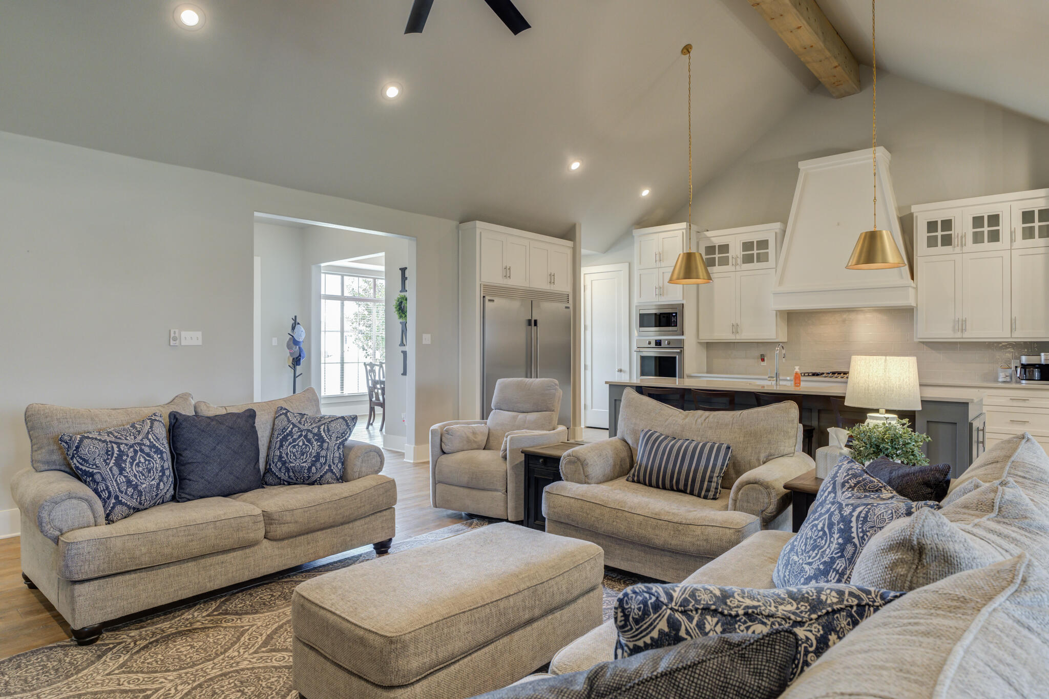 3918 137th Street Lubbock, TX 79423 - Photo 28 of 64 a living room with furniture and a large window