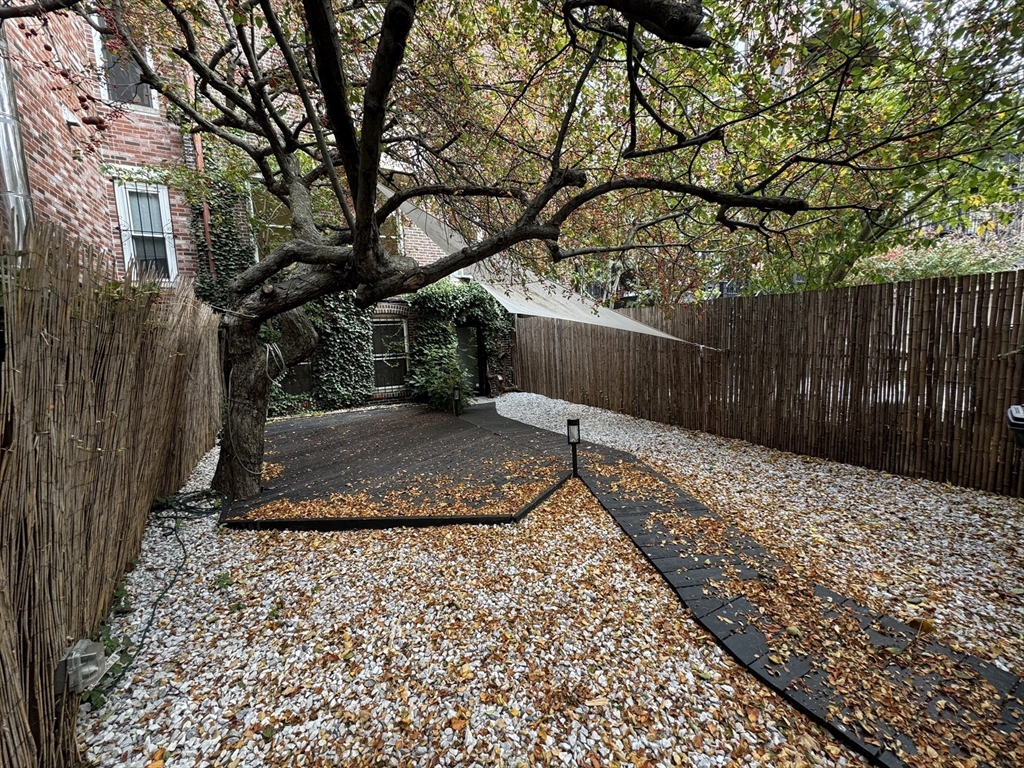 234 West Canton Street, Unit 1 Boston, MA 02116 - Photo 16 of 16 a backyard of a house with lots of green space