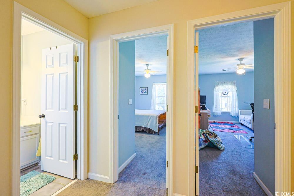 2033 Chadbury Lane Myrtle Beach, SC 29588 - Photo 29 of 39 Hall with light colored carpet