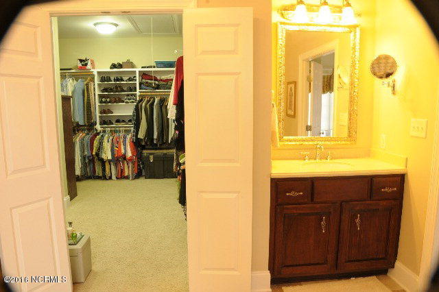 570 Jamaka Road Washington, NC 27889 - Photo 29 of 36 Very Large Master Closet-with Built-in Mahogany dresser