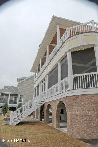 570 Jamaka Road Washington, NC 27889 - Photo 31 of 36 Porches and Terraces. Downstairs Lanai is pre-fitted for a future Gas Grill and Sink