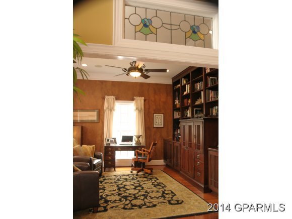 570 Jamaka Road Washington, NC 27889 - Photo 7 of 36 Den/Office-Antique Stained Glass over doorway