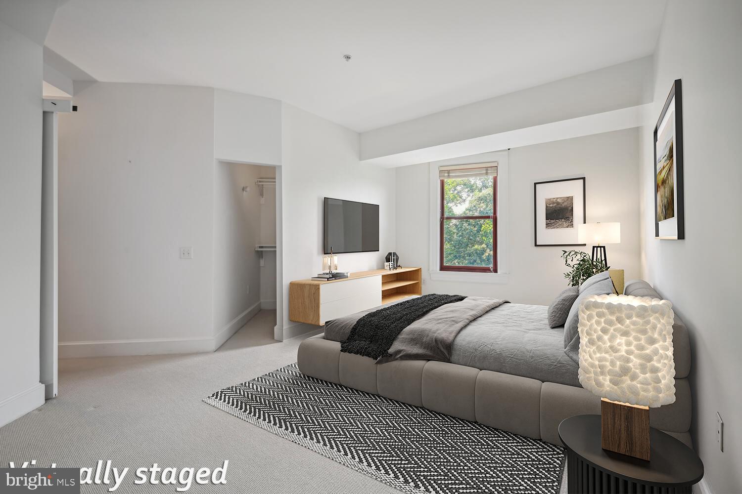 9610 Dewitt Drive, Unit B414 Silver Spring, MD 20910 - Photo 15 of 31 Primary suite 21' x 21' private & spacious