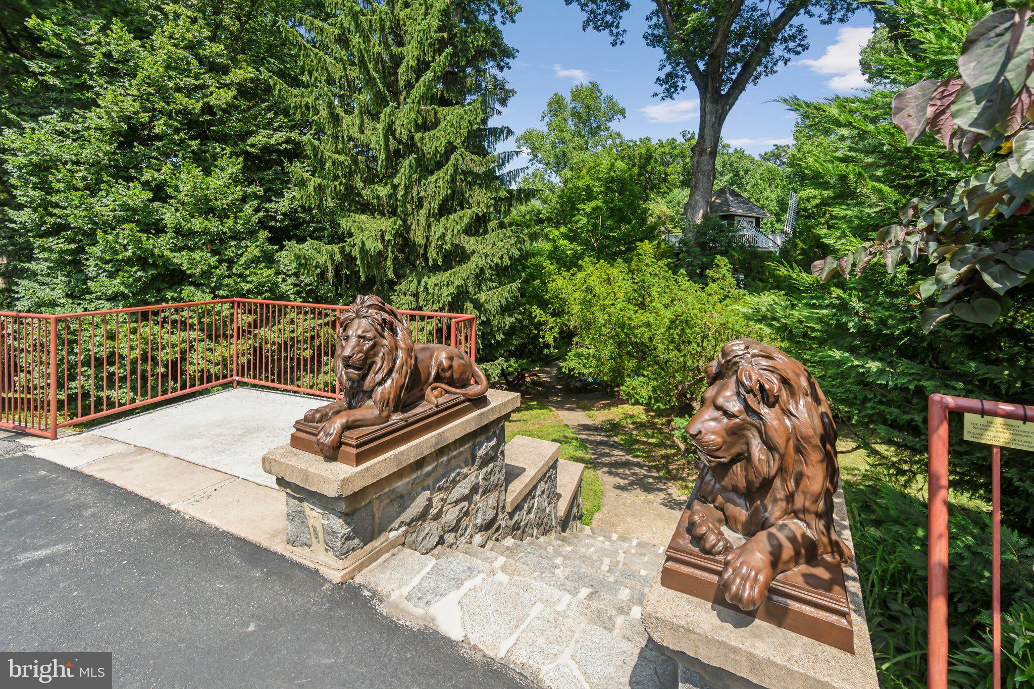 9610 Dewitt Drive, Unit B414 Silver Spring, MD 20910 - Photo 24 of 31 13 acre glen entrance and paths