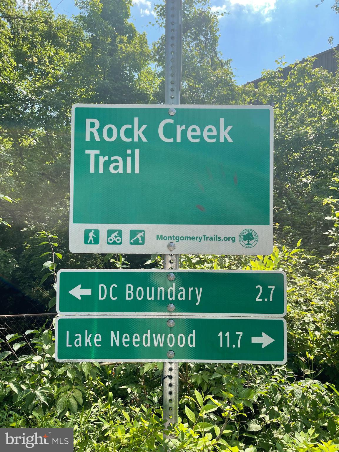 9610 Dewitt Drive, Unit B414 Silver Spring, MD 20910 - Photo 27 of 31 Ireland trail INSIDE of NPS Miles of trails