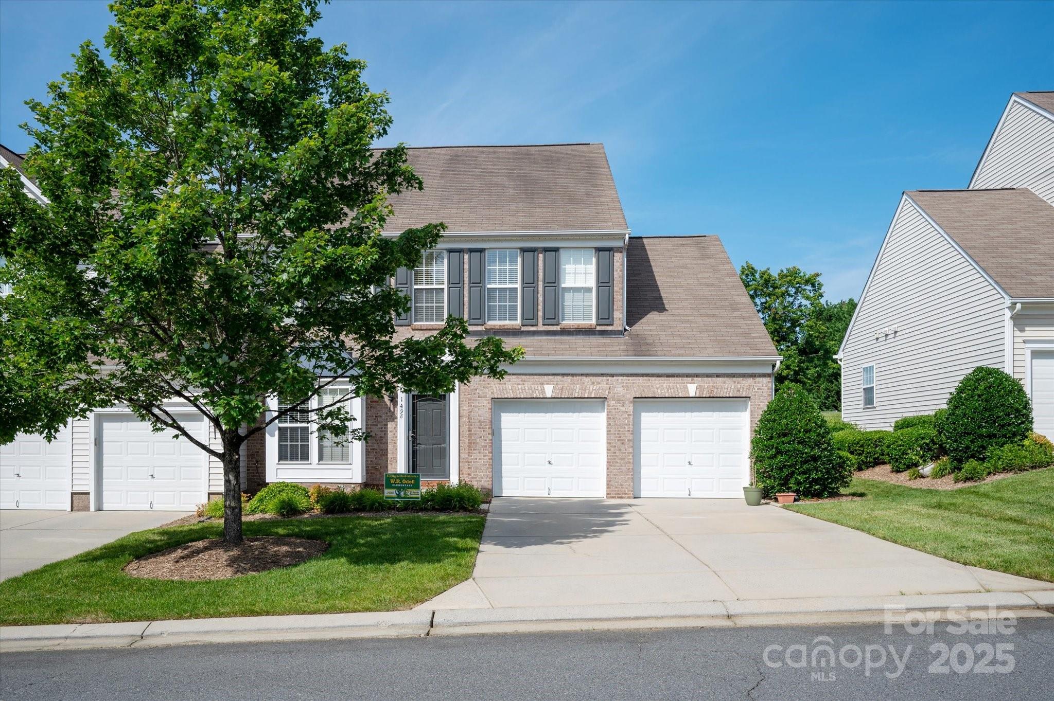 1498 Burrell Avenue Northwest Concord, NC 28027 - Photo 2 of 35 front view of house with a yard