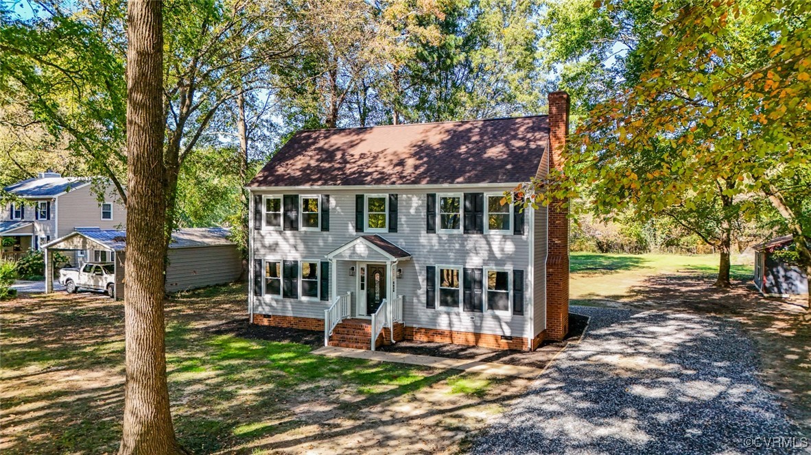 1130 Berryhill Road Henrico, VA 23231 - Photo 40 of 50 View of colonial inspired home