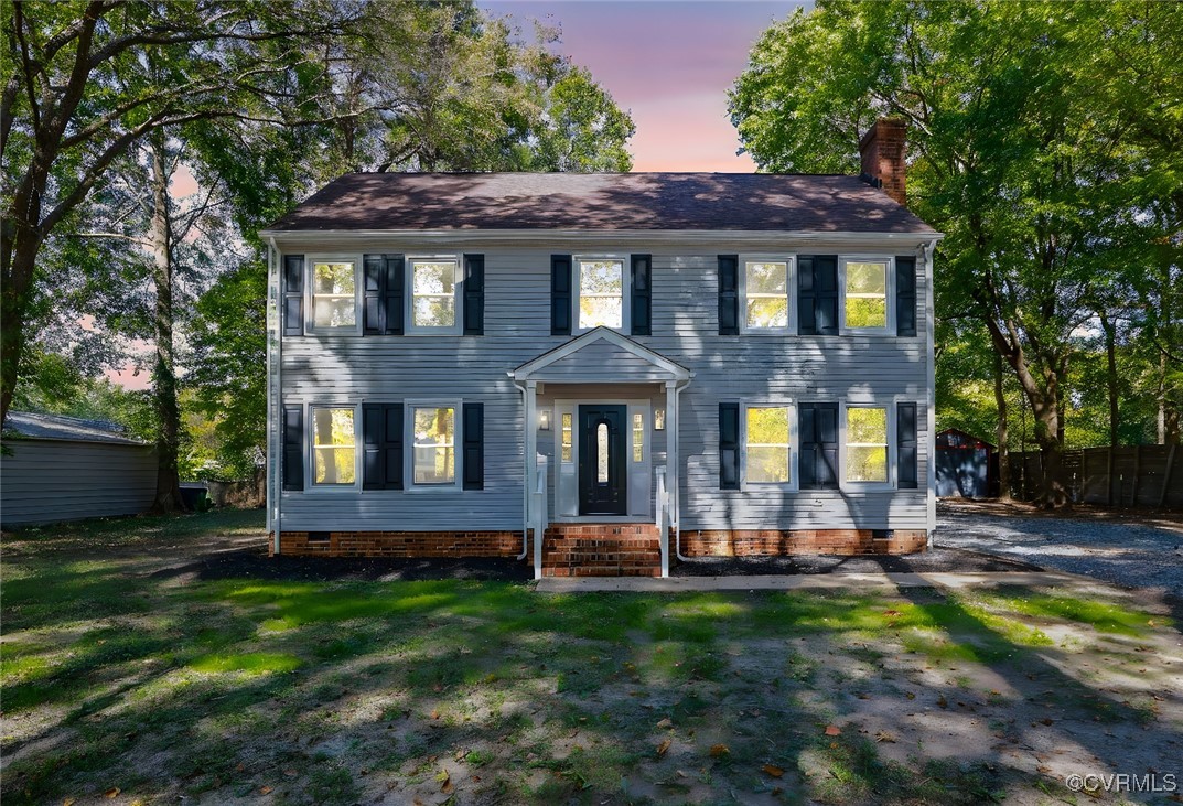 1130 Berryhill Road Henrico, VA 23231 - Photo 42 of 50 Colonial house with a yard