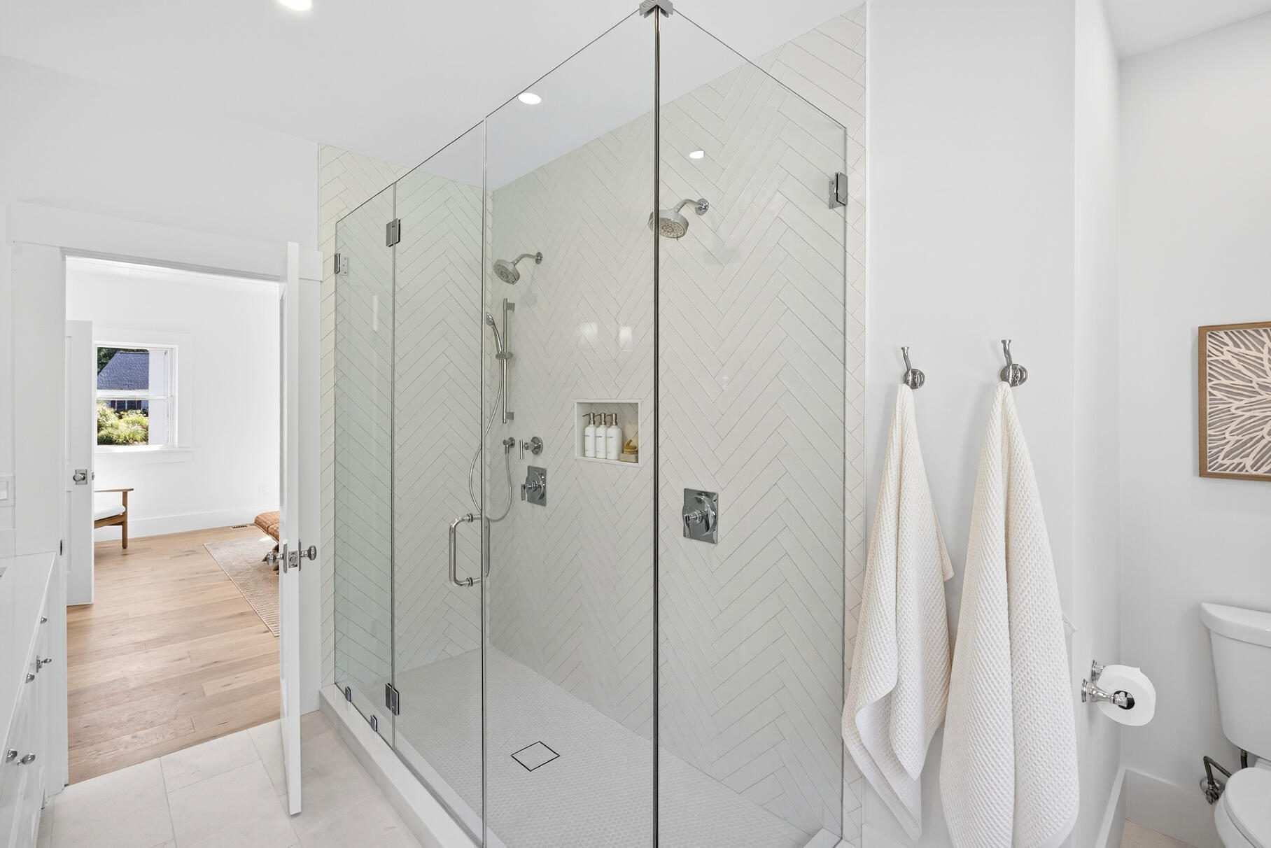 79 Rivers Edge Road East Falmouth, MA 02536 - Photo 39 of 104 a bathroom with a shower and a sink