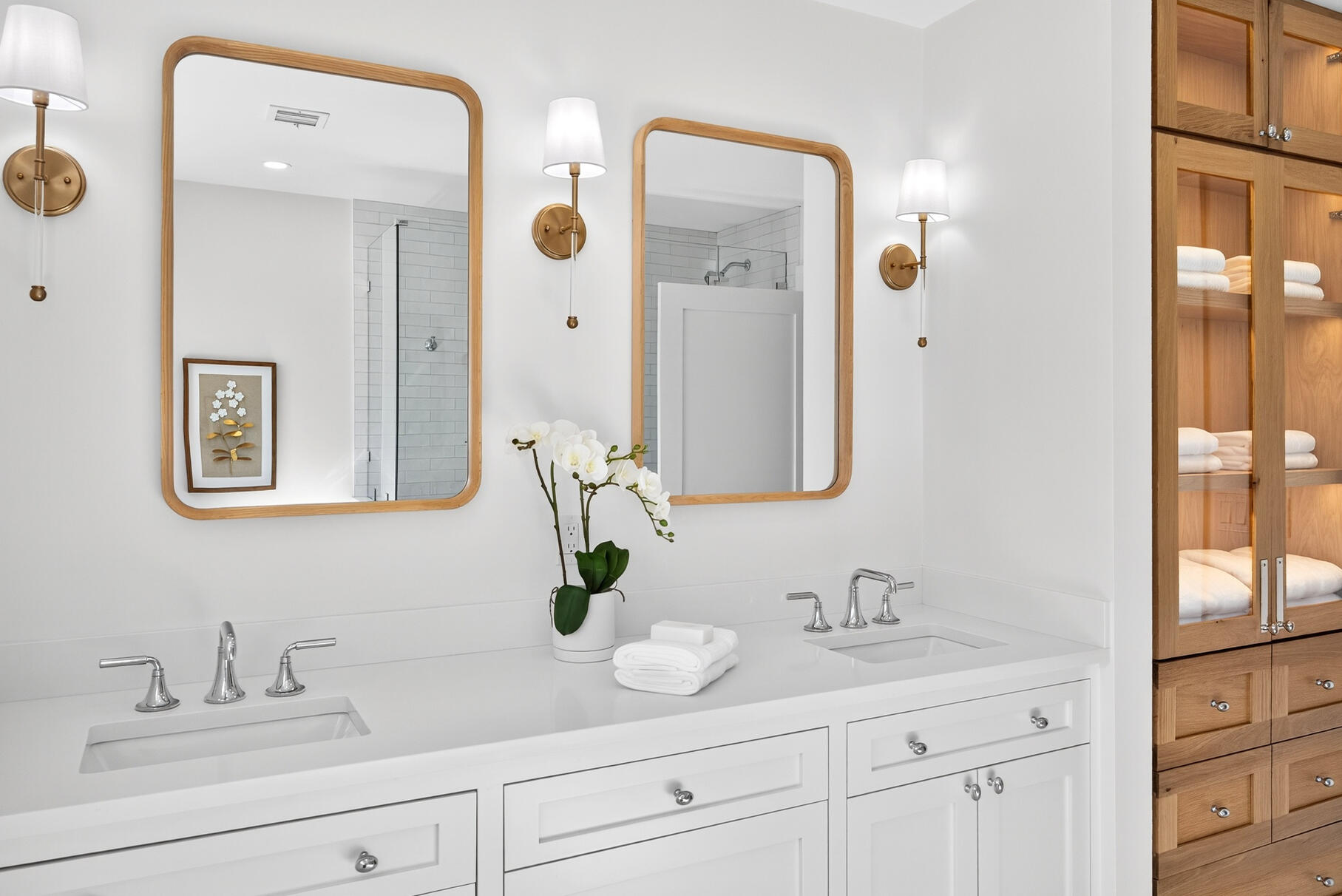 79 Rivers Edge Road East Falmouth, MA 02536 - Photo 54 of 104 a bathroom with a sink and mirror