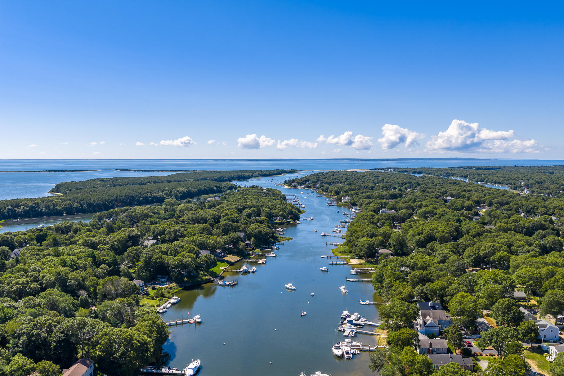 79 Rivers Edge Road East Falmouth, MA 02536 - Photo 82 of 104 Aerial View of Child's River