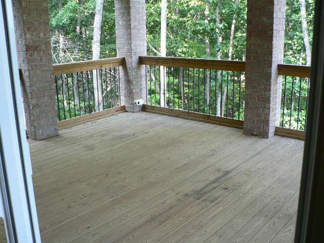 5251 Falcon Ridge Road Roanoke, VA 24018 - Photo 2 of 15 a view of an empty room with wooden floor and balcony
