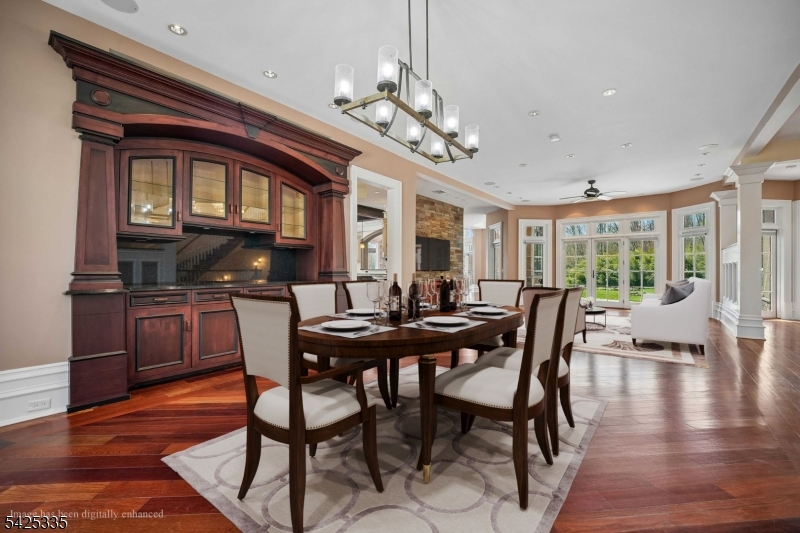 318 Franklin Road Denville, NJ 07834 - Photo 2 of 40 a view of a dining room with furniture window and wooden floor