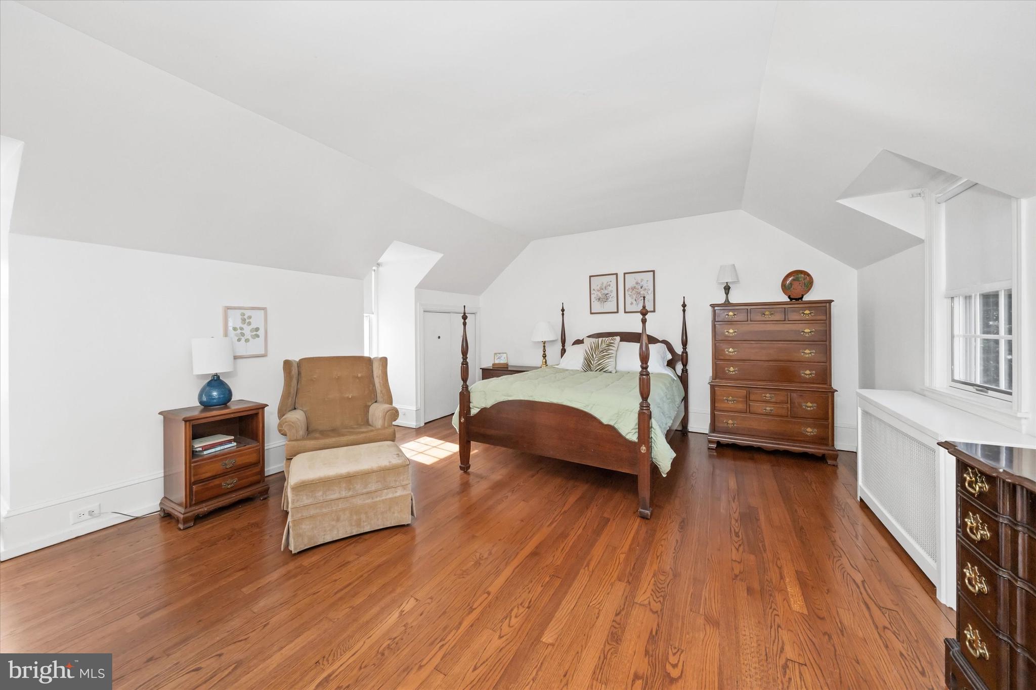 1509 Turkey Run Road Wilmington, DE 19803 - Photo 15 of 31 a bedroom with furniture and a wooden floor