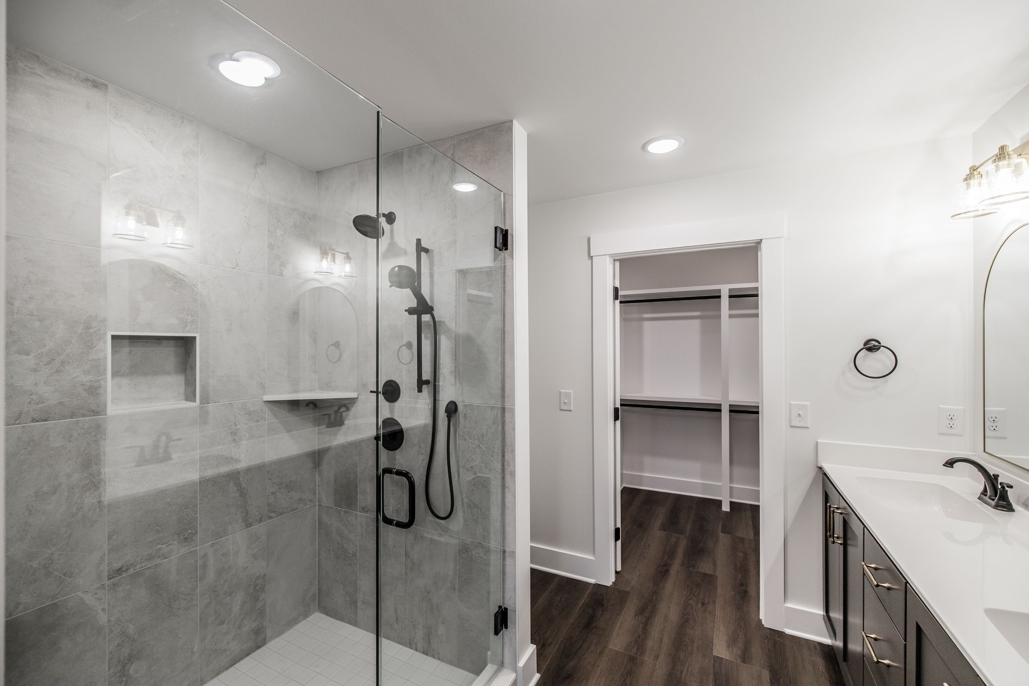 2157 Rylee Way Greenbrier, TN 37073 - Photo 24 of 35 a bathroom with a sink a toilet and shower