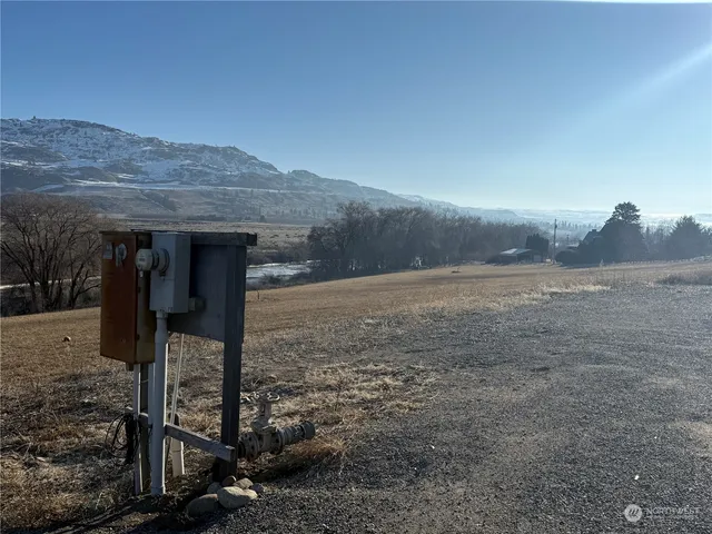 a view of a road from a building