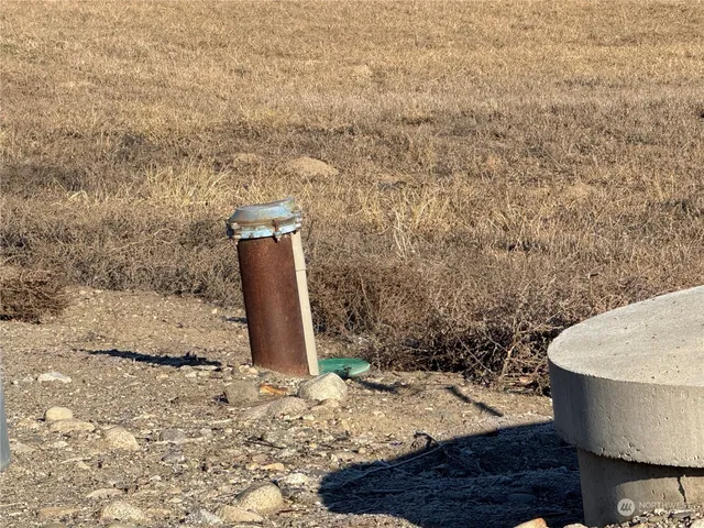 a view of a terrace with a lake view