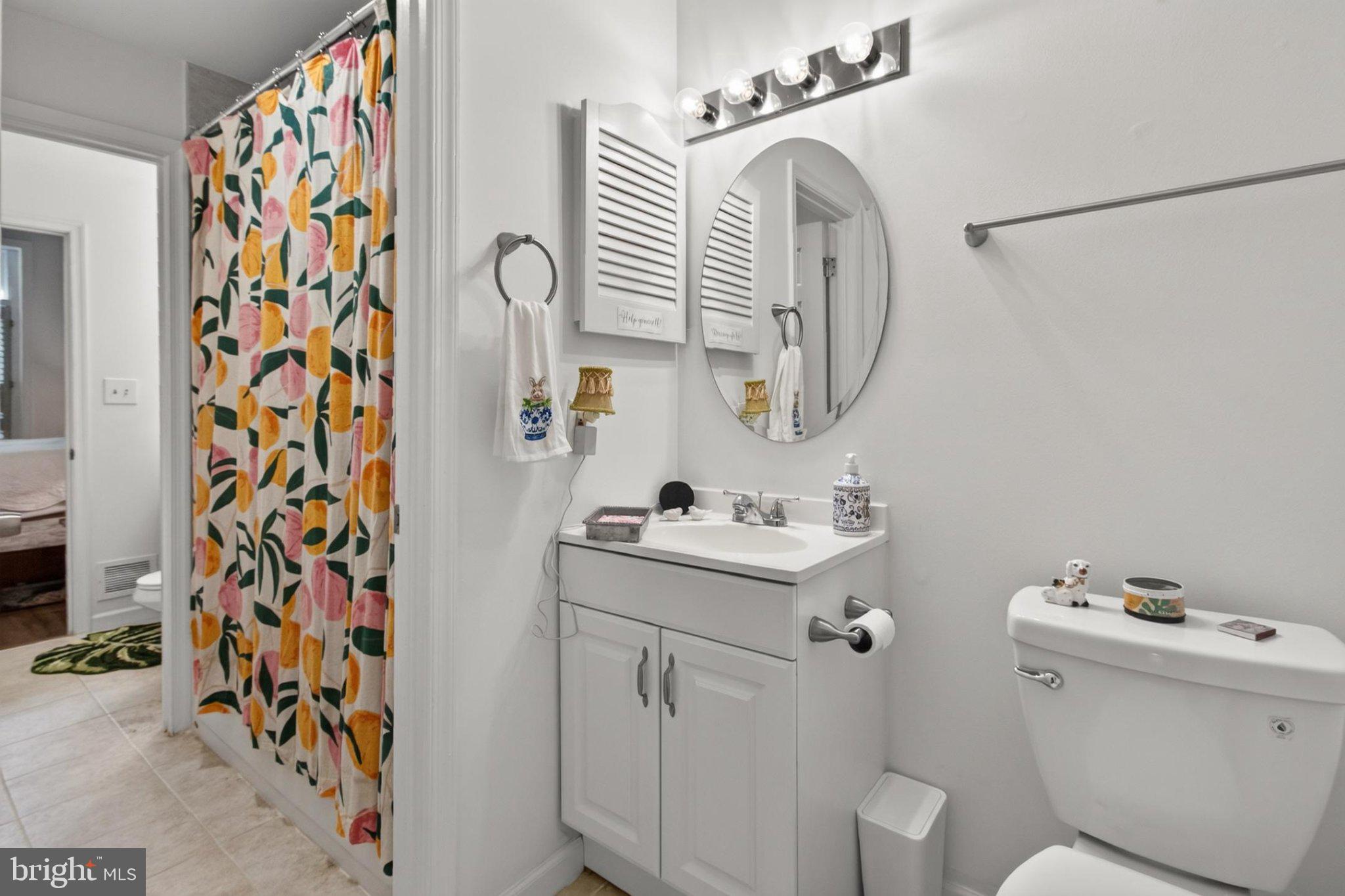 738 11th Street Northeast, Unit 1 Washington, DC 20002 - Photo 21 of 21 Bright and cheerful bathroom retreat.