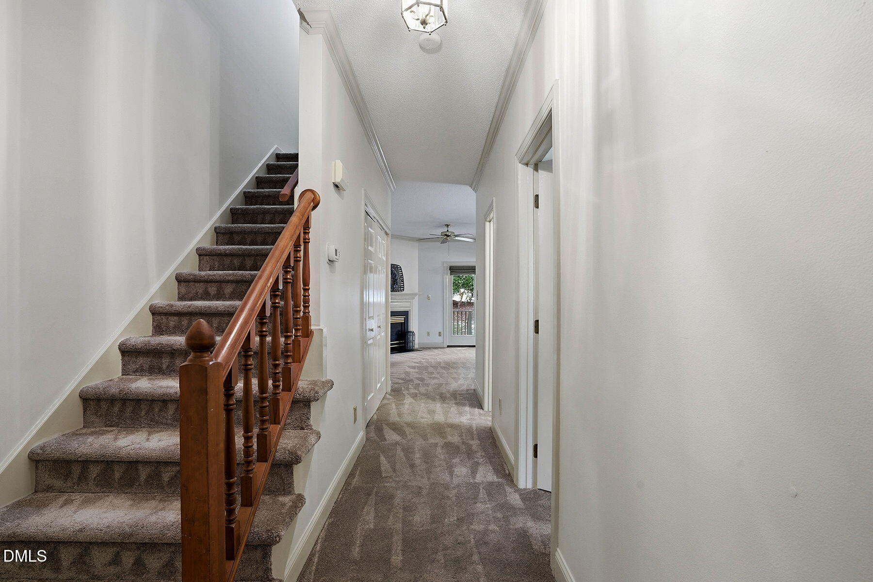 1210 Shadow Bark Court Raleigh, NC 27603 - Photo 5 of 29 a view of entryway and hall with wooden floor