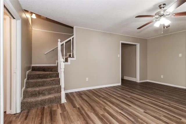 wooden floor in an empty room