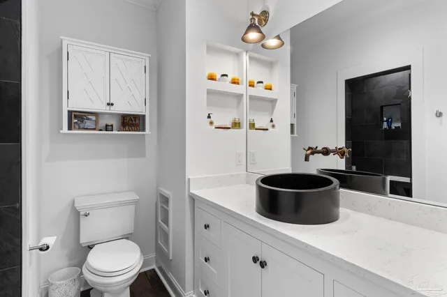 a view of a kitchen and a sink