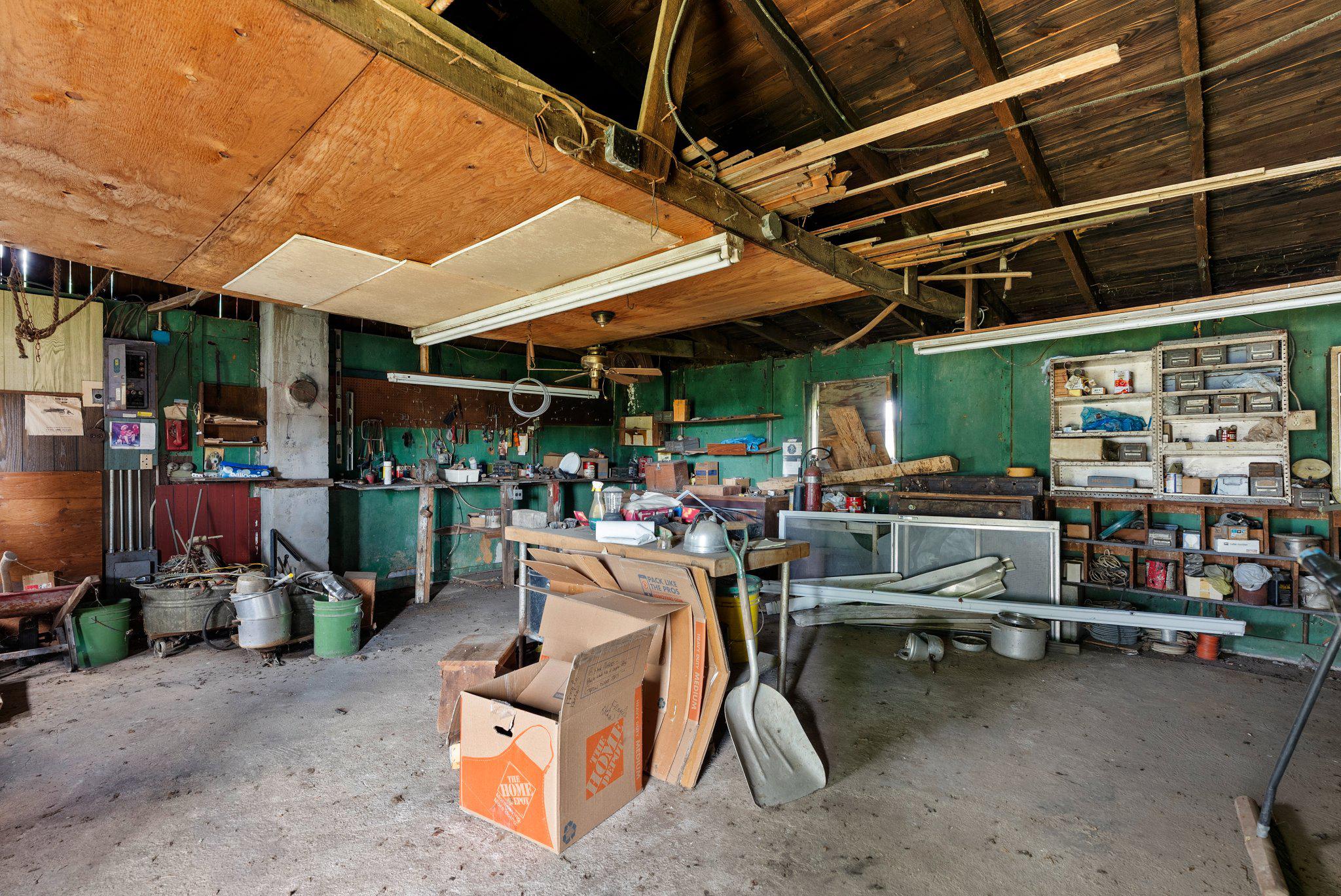 3335 Charles Street Fallston, MD 21047 - Photo 24 of 36 Workshop Area of Chicken Coop