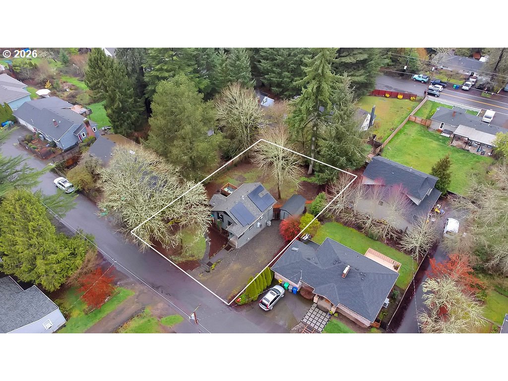5537 Southwest Florida Street Portland, OR 97219 - Photo 42 of 45 an aerial view of a house