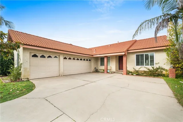 a view of a house with a patio