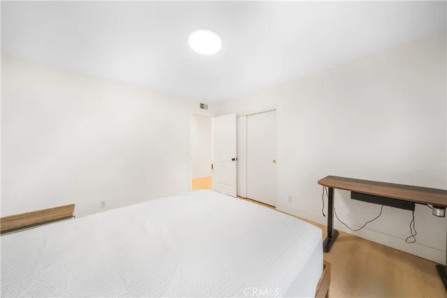 an aerial view of residential building and ocean view