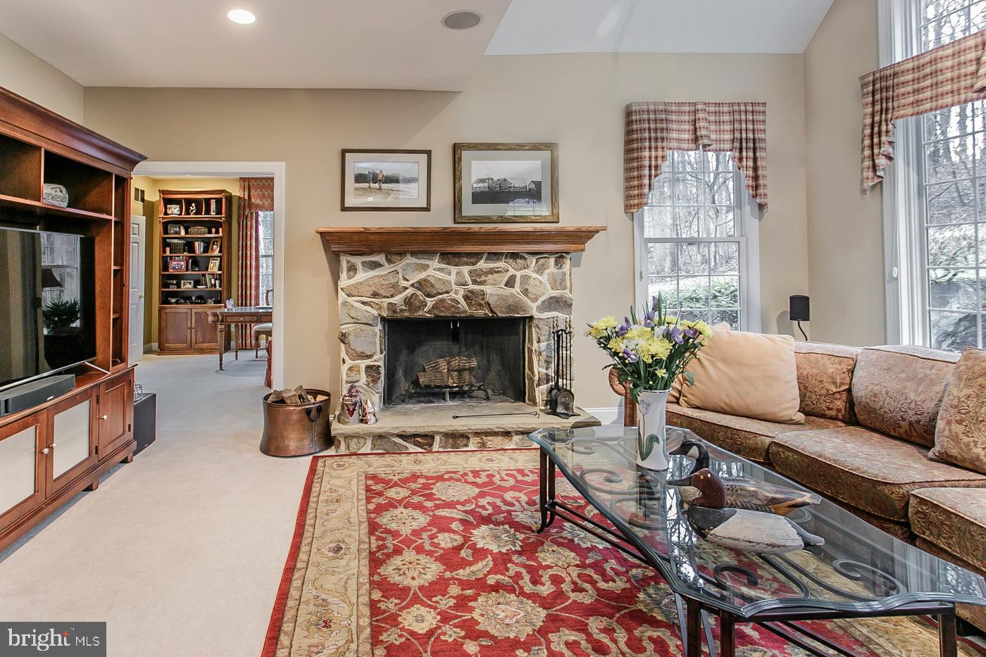 1246 Hollow Road Chester Springs, PA 19425 - Photo 10 of 34 Great Room with
Fireplace