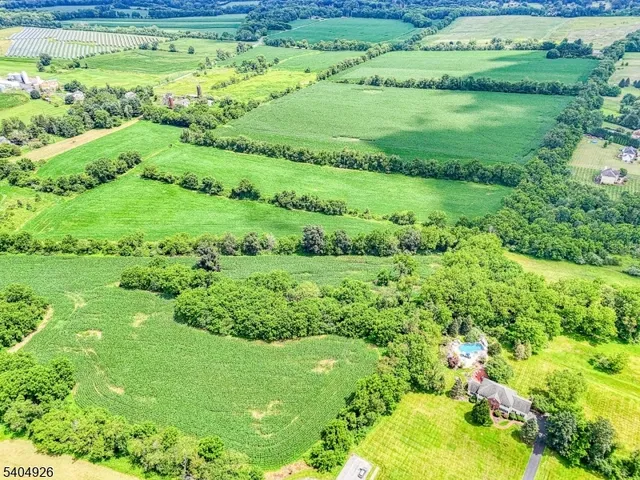 a view of a green field with lots of green space
