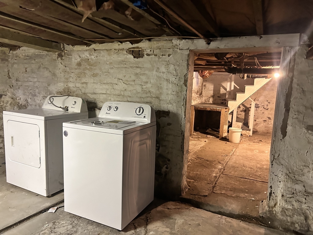 17 Lincoln Street, Unit 2 Greenfield, MA 01301 - Photo 26 of 26 a utility room with dryer and washer