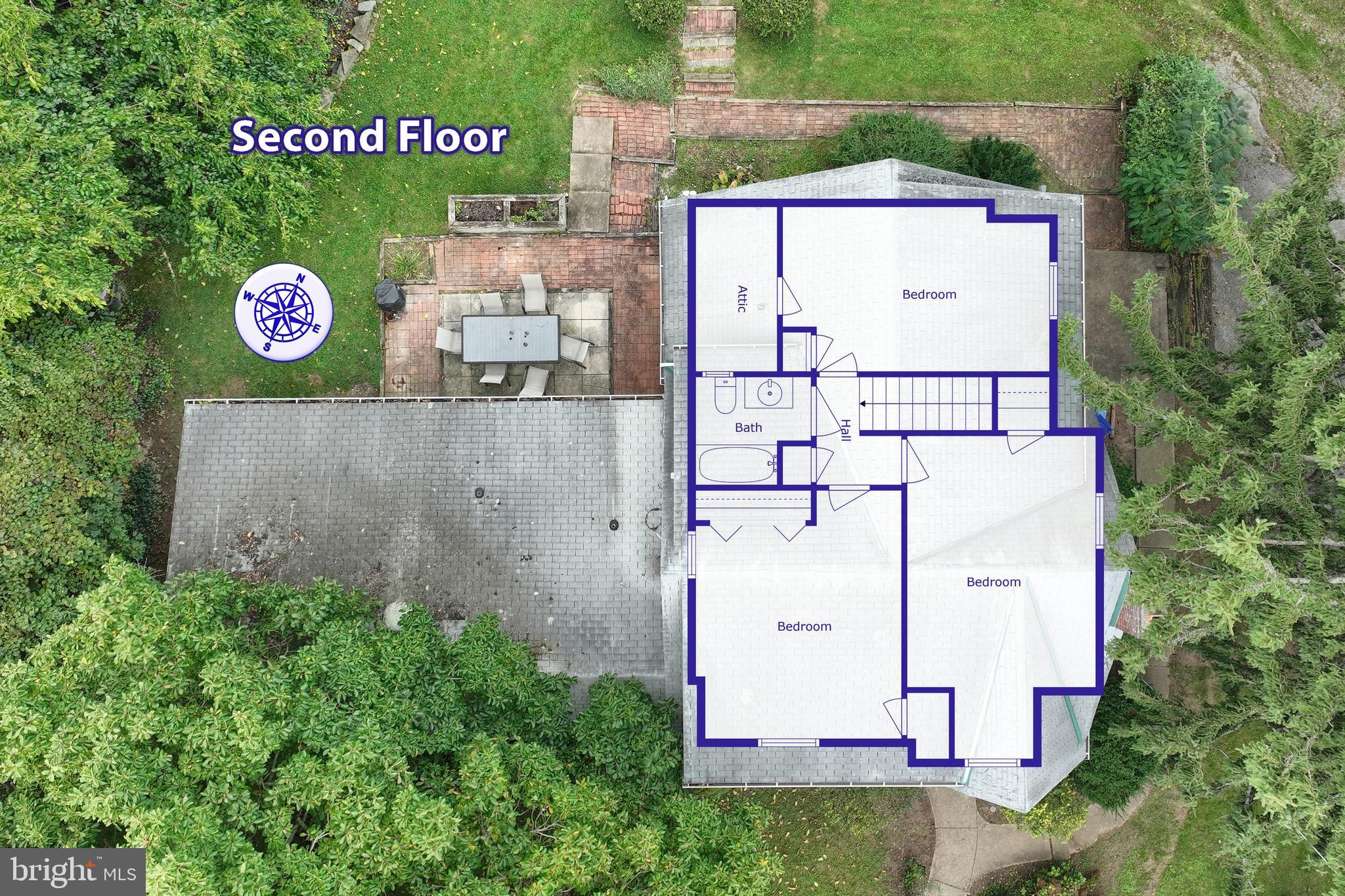 859 Rathton Road York, PA 17403 - Photo 22 of 47 Second Floor Layout