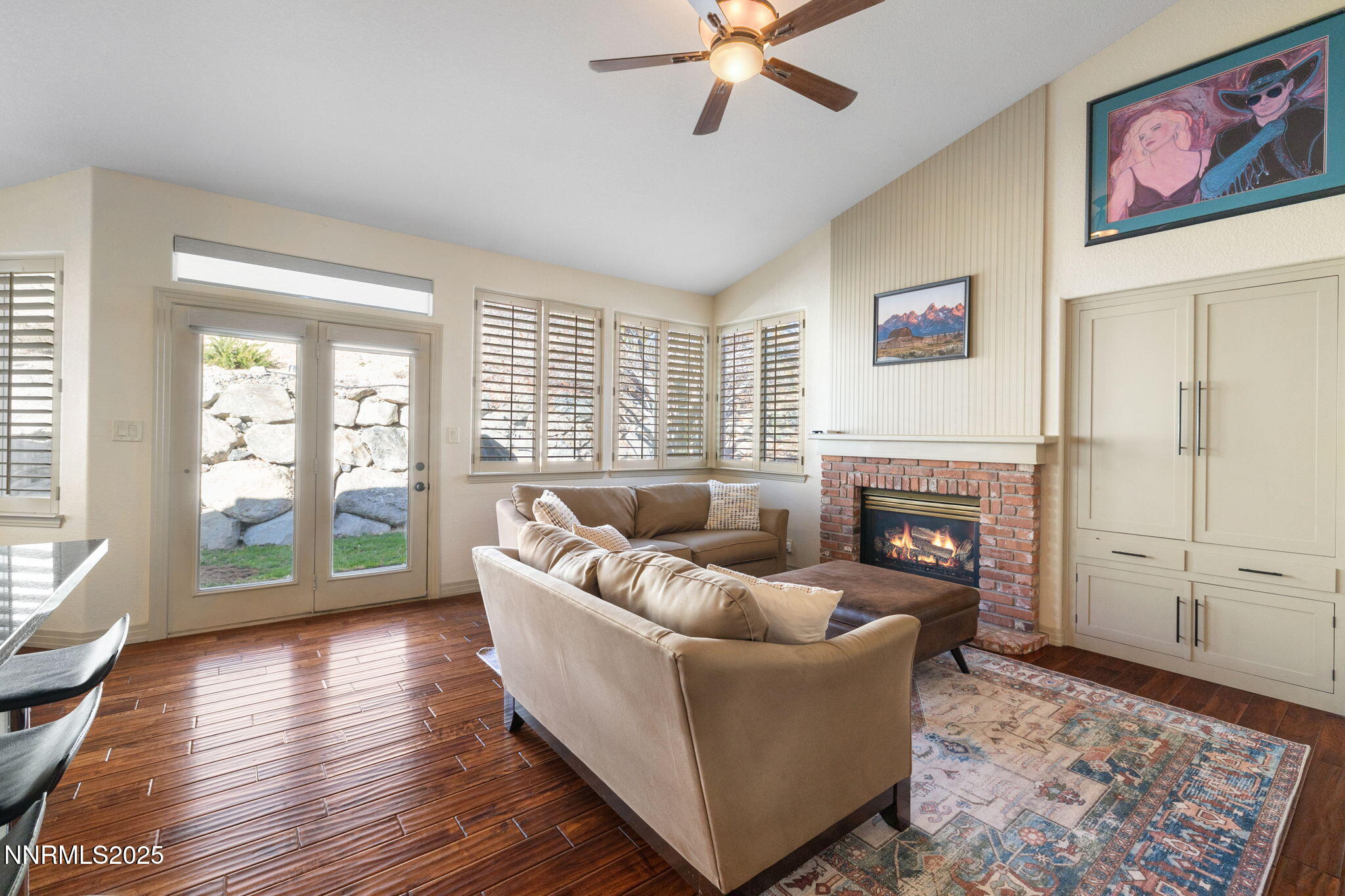 2255 Hogan Court Reno, NV 89523 - Photo 14 of 30 a living room with furniture and a fireplace