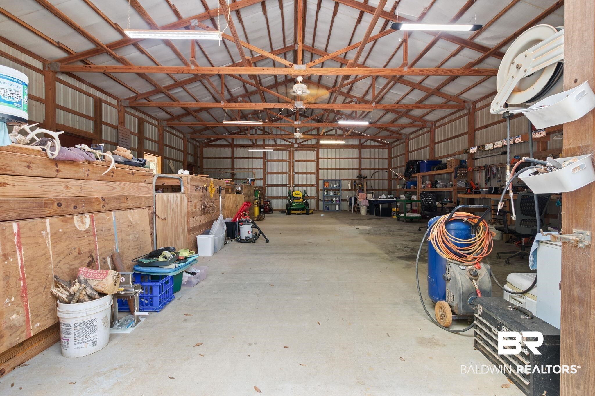 24250 Hack Road Bay Minette, AL 36507 - Photo 68 of 88 Garage with metal wall