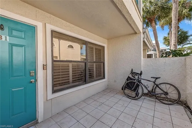 a view of a room with window