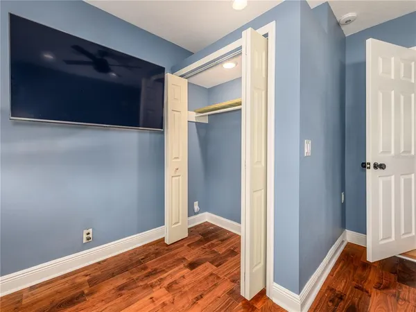 a view of empty room