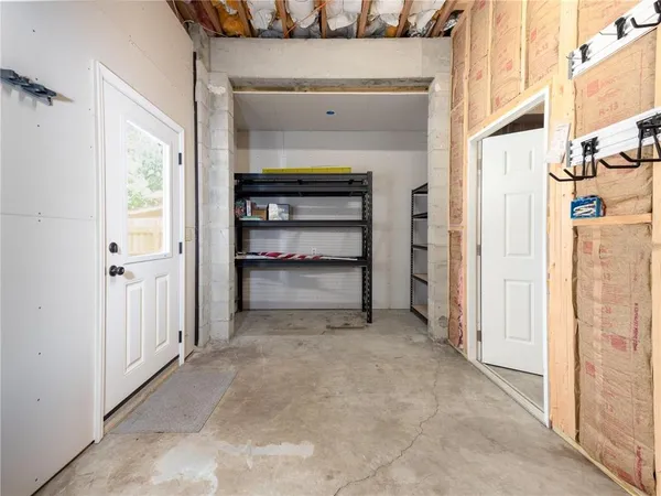 a view of a livingroom with a fireplace
