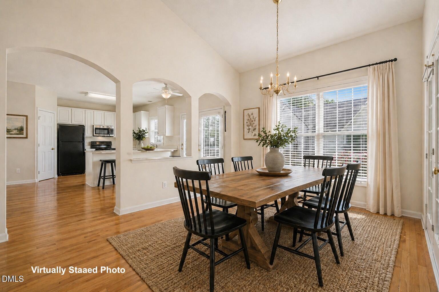 8709 Blakehurst Drive Raleigh, NC 27617 - Photo 14 of 41 Dining Room Virtually Staged