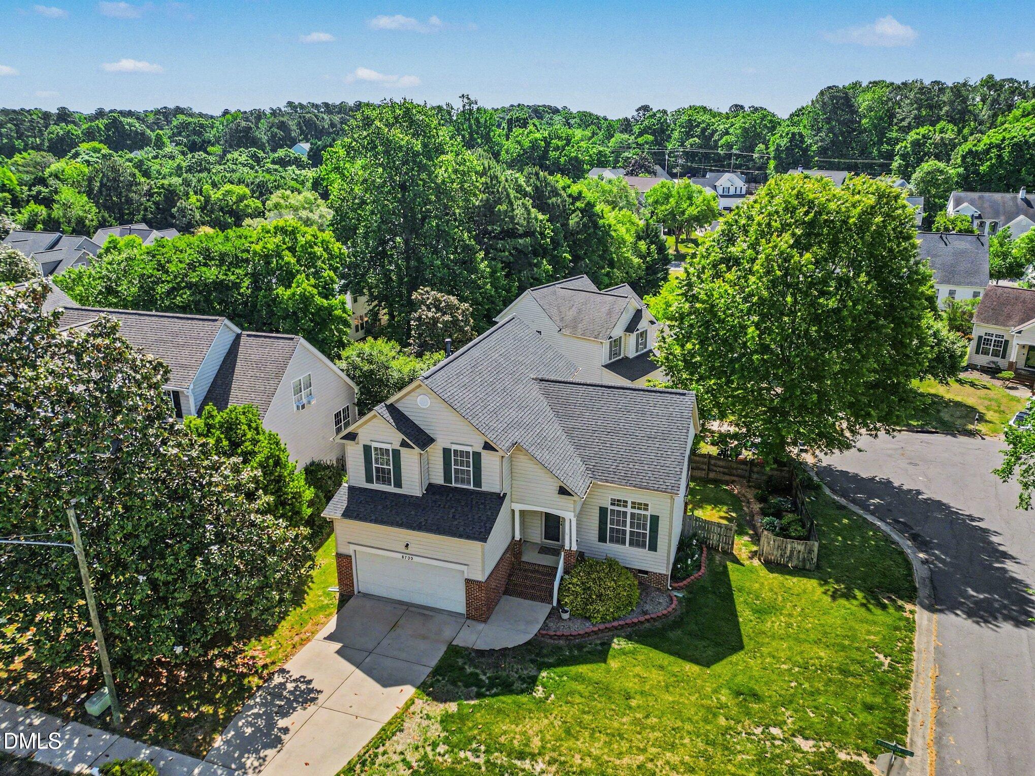 8709 Blakehurst Drive Raleigh, NC 27617 - Photo 34 of 41 Aerial