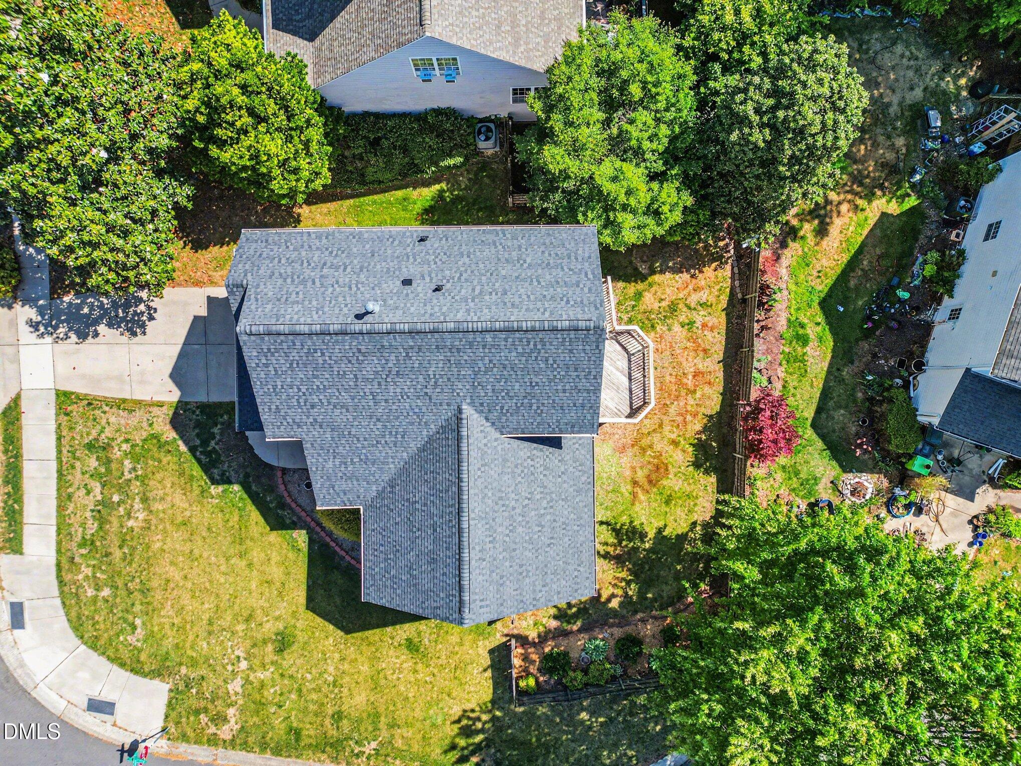8709 Blakehurst Drive Raleigh, NC 27617 - Photo 35 of 41 Aerial Lot