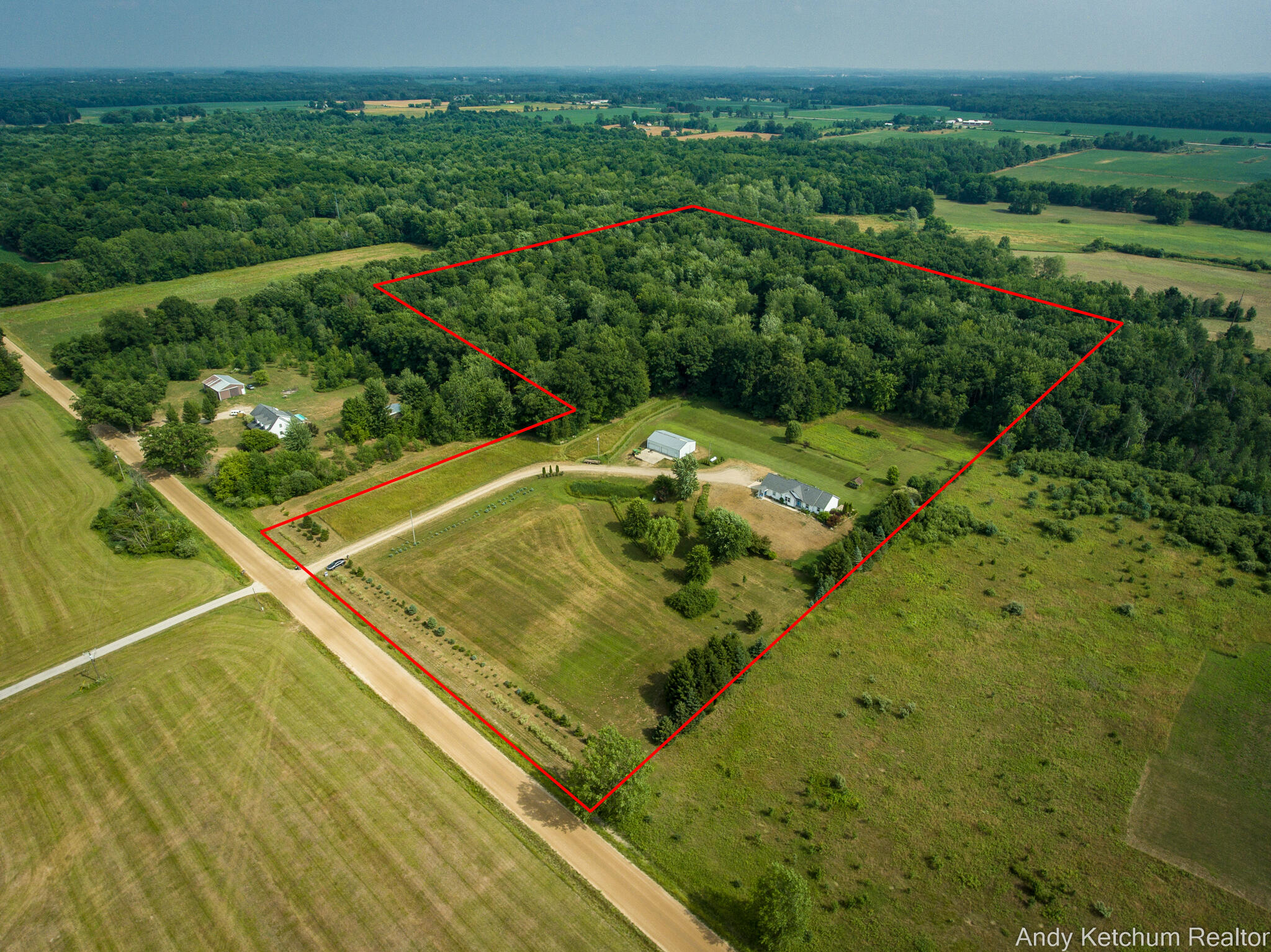 12283 Hall Road Ravenna, MI 49451 - Photo 60 of 65 Hall Road 61 With Property Lines