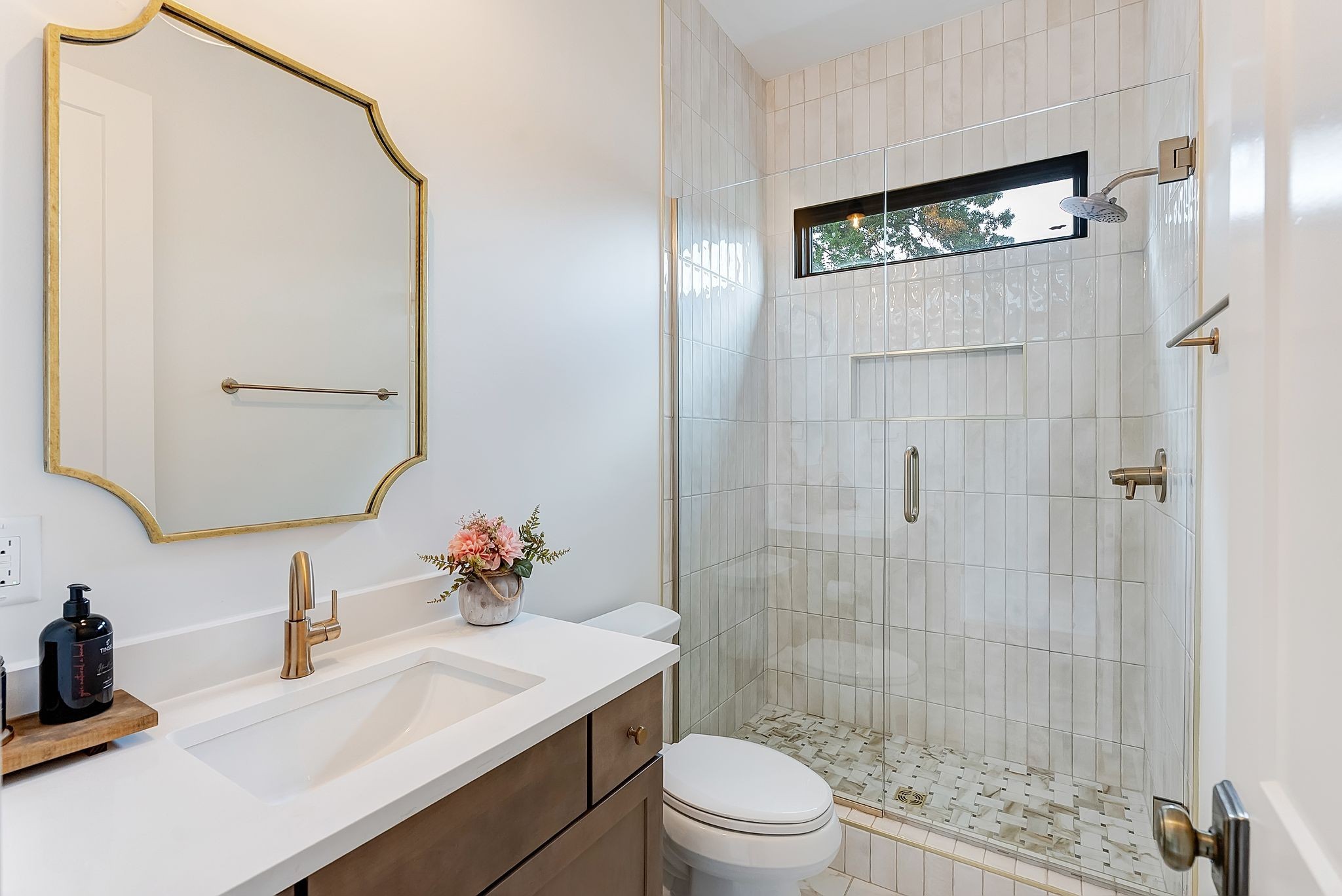 3733 Estes Road Nashville, TN 37215 - Photo 24 of 40 a bathroom with a sink a toilet and shower