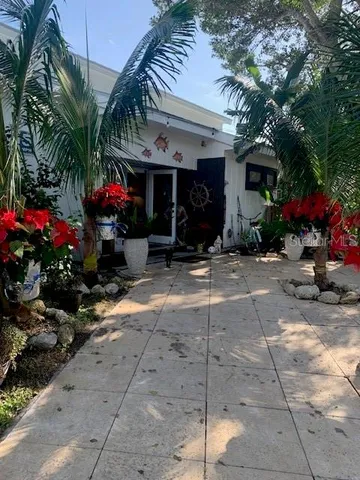 a front view of a building with entryway