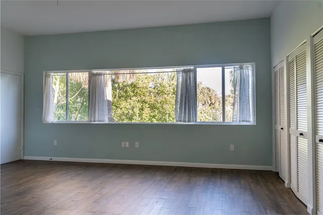 a outdoor dining space with furniture and outdoor view